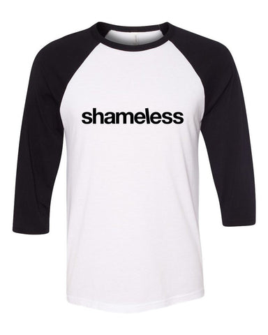 Shameless TV Show "Shameless Logo" Baseball Tee