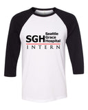 Grey's Anatomy "SGH Seattle Grace Hospital Intern" Baseball Tee