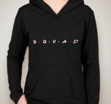 Friends TV Show F.R.I.E.N.D.S Inspired "Squad" Unisex Adult Hoodie Sweatshirt