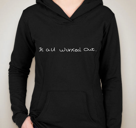 One Direction "It All Worked Out / Niall Horan Handwriting" Unisex Adult Hoodie Sweatshirt