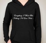One Direction "Everything I Want But Nothing I'll Ever Need / Liam Payne Tattoo" Unisex Adult Hoodie Sweatshirt