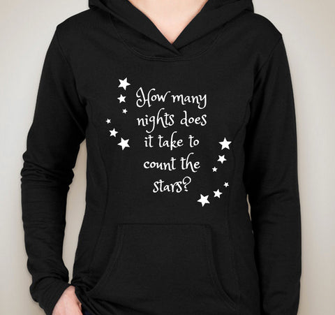 One Direction "Infinity - How many nights does it take to count the stars?" Unisex Adult Hoodie Sweatshirt