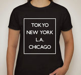 5 Seconds of Summer 5SOS "Money - Tokyo NY LA Chicago" Box T-Shirt