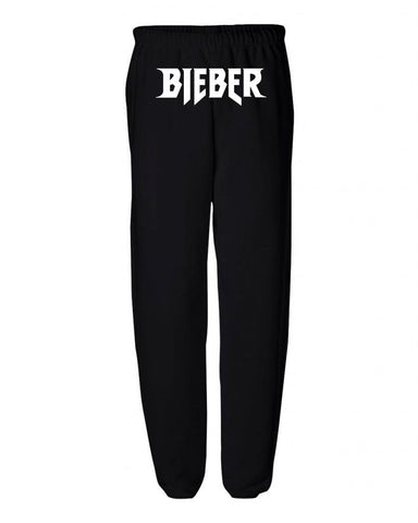 Justin Bieber "Bieber" REAR Unisex Adult Sweatpants