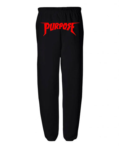 Justin Bieber "Purpose" REAR Unisex Adult Sweatpants