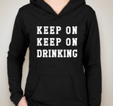 Nick Jonas "Champagne Problems - Keep On, Keep On Drinking" Unisex Adult Hoodie Sweatshirt