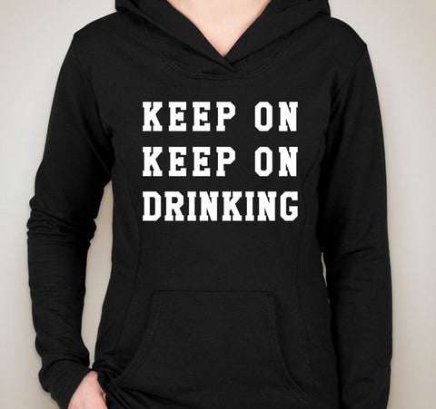 Nick Jonas "Champagne Problems - Keep On, Keep On Drinking" Unisex Adult Hoodie Sweatshirt