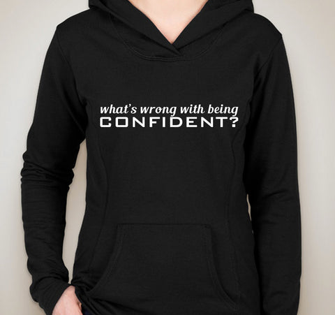 Demi Lovato "What's Wrong With Being Confident?" Unisex Adult Hoodie Sweatshirt