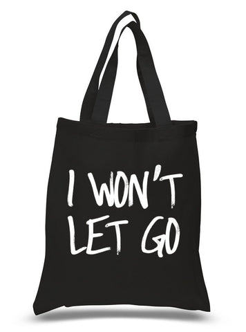 Justin Bieber "Cold Water / I Won't Let Go" 100% Cotton Tote Bag