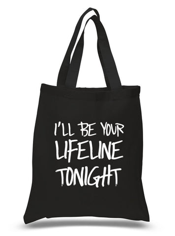 Justin Bieber "Cold Water / 'I'll Be Your Lifeline Tonight" 100% Cotton Tote Bag