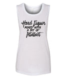 Harry Styles "Kiwi / Hard Liquor Mixed with a bit of Intellect" Muscle Tee