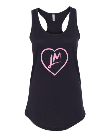 Little Mix "NEW LM Heart Logo" Racerback Tank Top