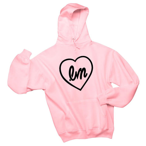 Little Mix "LM Heart Logo" Unisex Adult Hoodie Sweatshirt