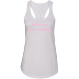 lol ur not david dobrik Racerback Tank Top