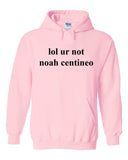 lol ur not noah centineo Hoodie Sweatshirt