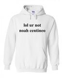 lol ur not noah centineo Hoodie Sweatshirt