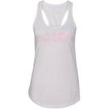 lol ur not peter kavinsky Racerback Tank Top