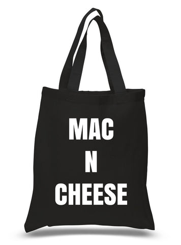 "Mac N Cheese" 100% Cotton Tote Bag