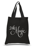 Bruno Mars "24K Magic" 100% Cotton Tote Bag