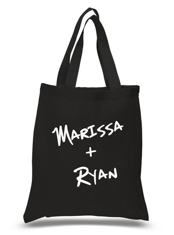 The OC "Marissa + Ryan" 100% Cotton Tote Bag