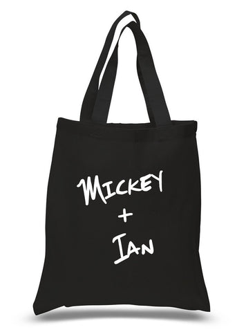 Shameless TV Show "Mickey + Ian" 100% Cotton Tote Bag