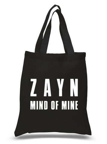 Zayn Malik "Zayn Mind of Mine" 100% Cotton Tote Bag