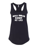 "niall horan Ruined My Life" Racerback Tank Top