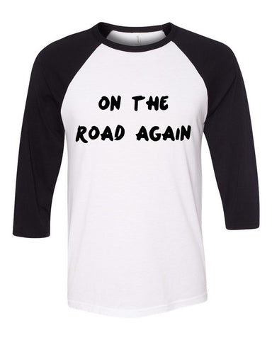 One Direction "On The Road Again" Baseball Tee