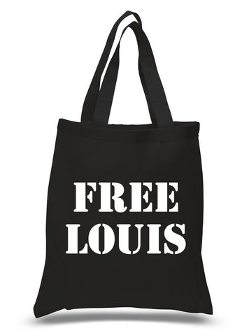 Louis Tomlinson "Free Louis" 100% Cotton Tote Bag