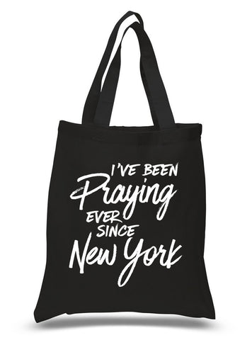 Harry Styles "I've Been Praying Ever Since New York" Tote Bag