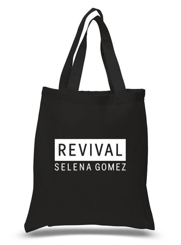 Selena Gomez "Selena Gomez - Revival" Box 100% Cotton Tote Bag