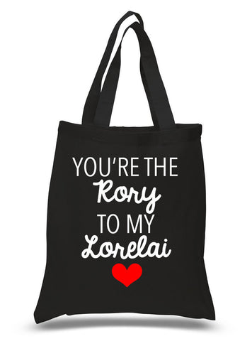 Gilmore Girls "You're the Rory to my Lorelai" 100% Cotton Tote Bag