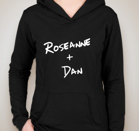 Roseanne "Roseanne + Dan" Unisex Adult Hoodie Sweatshirt