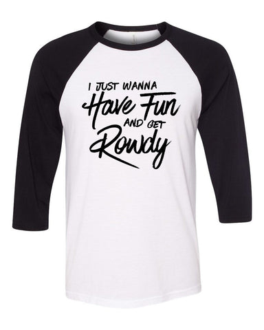 Liam Payne "Strip That Down - I just wanna have fun and get rowdy" Baseball Tee