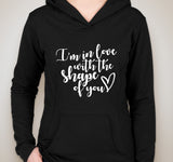Ed Sheeran "I'm in love with the shape of you" Unisex Adult Hoodie Sweatshirt