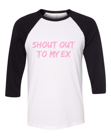 Little Mix "Shout Out To My Ex" 2 Baseball Tee