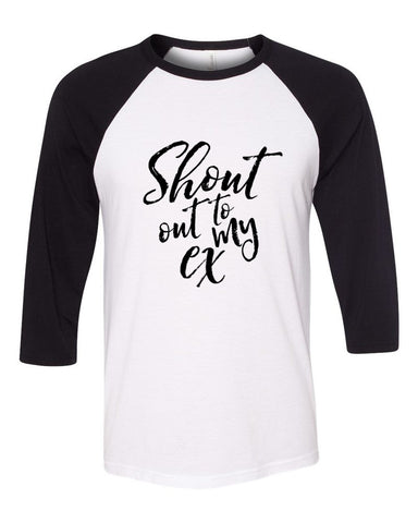 Little Mix "Shout Out To My Ex" Baseball Tee