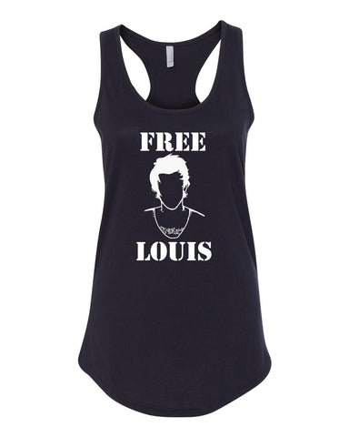 Louis Tomlinson "Free Louis Stencil" Unisex Adult Long Sleeved T-Shirt