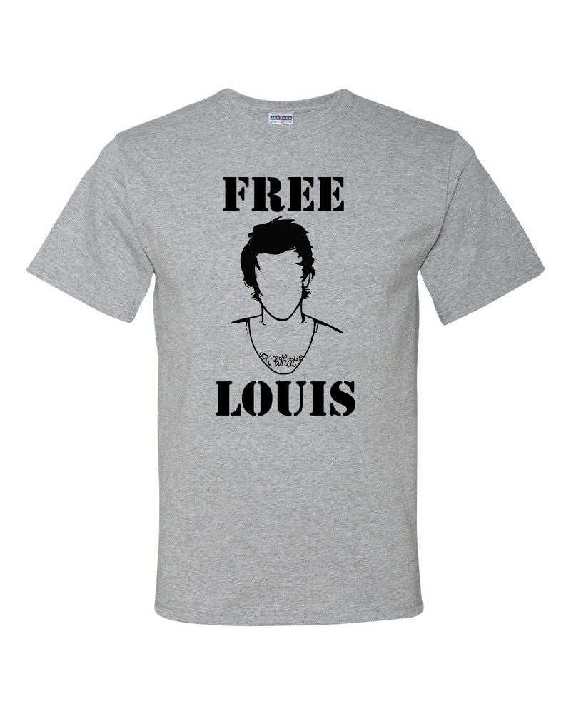 Louis Tomlinson Free Louis Stencil Unisex Adult Long Sleeved T