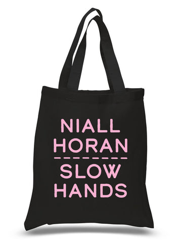 Niall Horan "Slow Hands" 100% Cotton Tote Bag