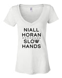 Niall Horan "Slow Hands" Women's V-Neck T-Shirt