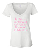 Niall Horan "Slow Hands" Women's V-Neck T-Shirt