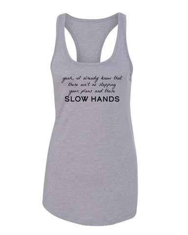 Niall Horan "Slow Hands - Ain't No Stopping" Racerback Tank Top