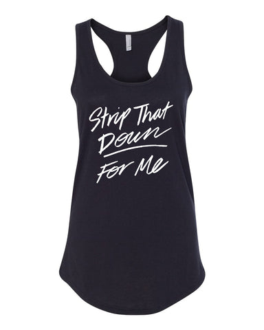 Liam Payne "Strip That Down For Me" Racerback Tank Top