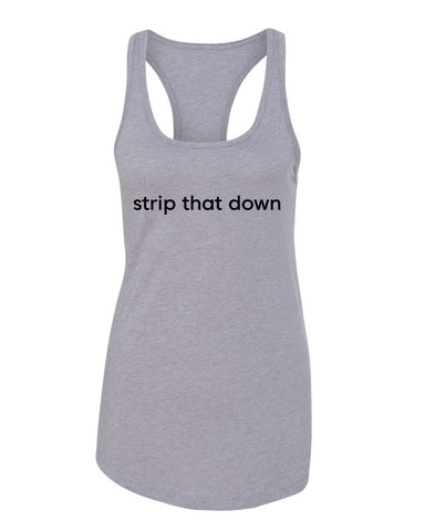 Liam Payne "Strip That Down Logo" Racerback Tank Top