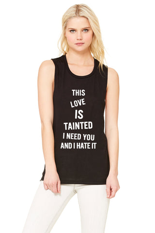 Zayn Malik "Fool for You - This love is tainted, I need you and I hate it" Muscle Tee