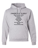 Harry Styles Solo Album Tracklist Unisex Adult Hoodie Sweatshirt