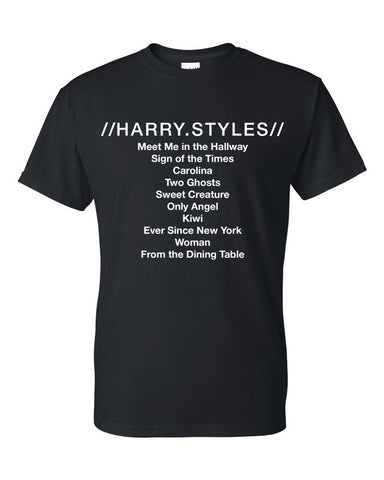 Harry Styles Solo Album Tracklist T-Shirt