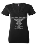 Harry Styles Solo Album Tracklist Women's V-Neck T-Shirt