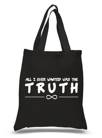 One Direction "Infinity - All I Ever Wanted Was The Truth" 100% Cotton Tote Bag